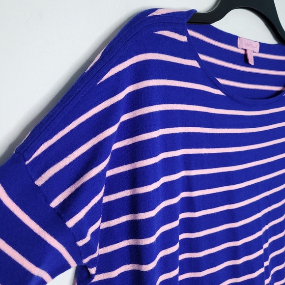 LILLY PULITZER Striped Elba Oversized Sweater SMALL - Picture 3 of 14